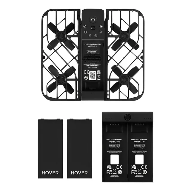 Drone Con Ia Autónomo Hoverair X1 Camara Hd Selfie [combo] 