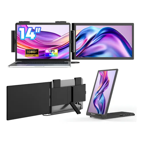 その他 PortableGamingMonitor Monitor Portátil Gamer15.6'' 1080p Tela Tripla Rotação Fhd Ips