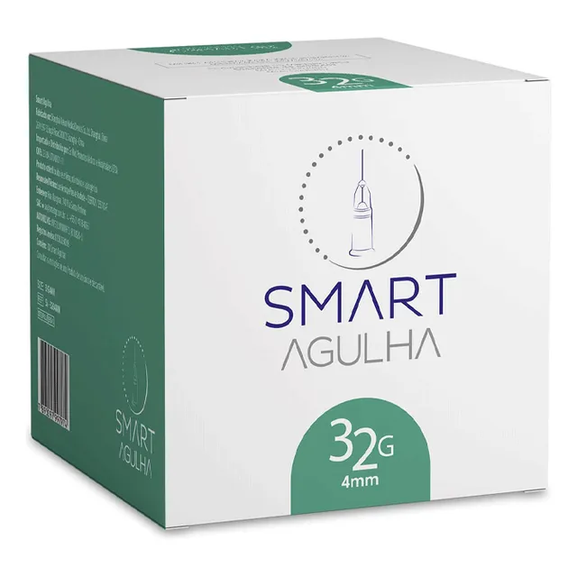 Smart Agulha De Lebel 32g 4mm Caixa Com 100 Smart Gr