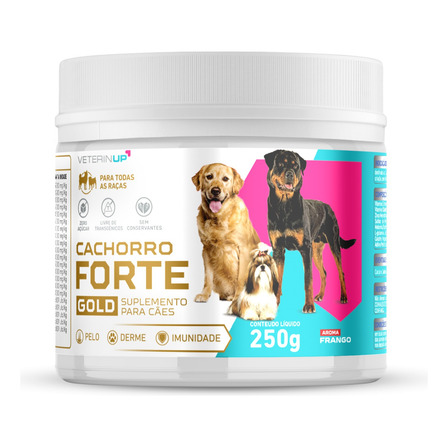 Suplemento Cachorro Forte Gold Diminui Odor Fezes Pelo Derme Suplemento Cachorro Forte Gold Diminui Odor Fezes Pelo Derme