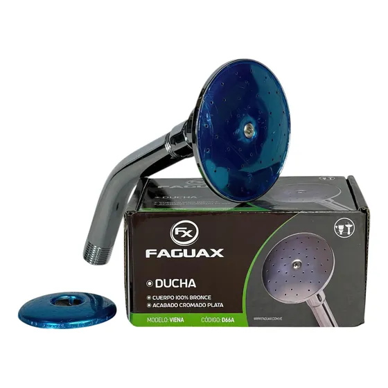 Regadera Viena De Ducha Cuerpo De Bronce Faguax