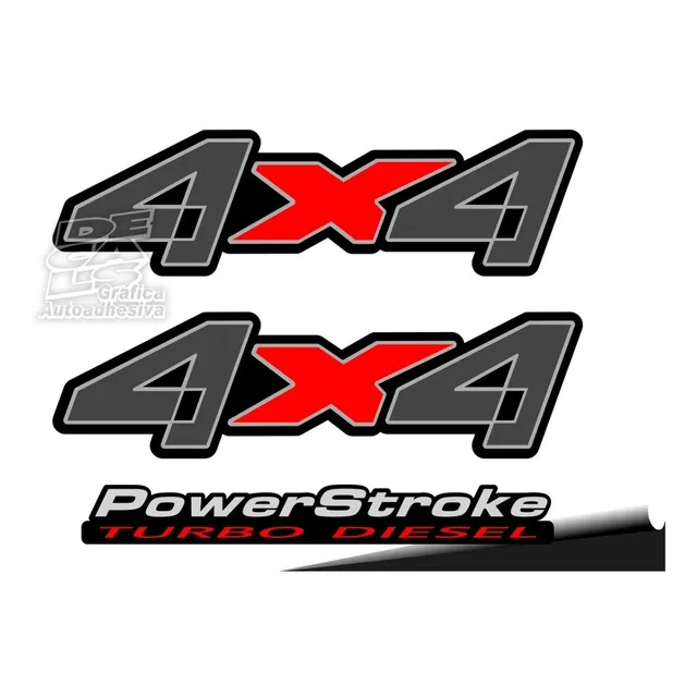 Calco Ford Ranger 4x4 Juego Con Power Stroke Kit 2005 2006