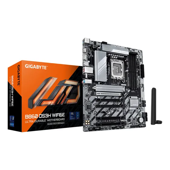 Placa Gigabyte B860 Ds3h Wifi6e D5 1700 Atx Color Negro