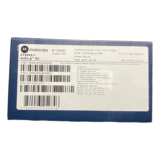 Celular Motorola Moto G54 5g Azul