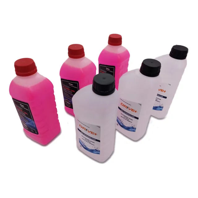 Liquido Refrigerante Anticongelante Delphi + Agua 6lts 