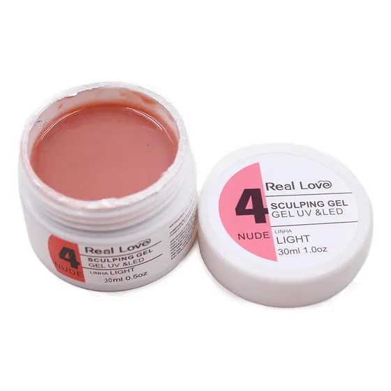 Gel De Modelagem Para Unhas Sculping Gel 15ml - Real Love Cor GEL-15_4