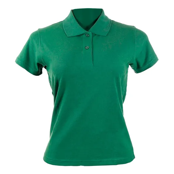 Remera Polo Lady Manga Corta Dama Verde
