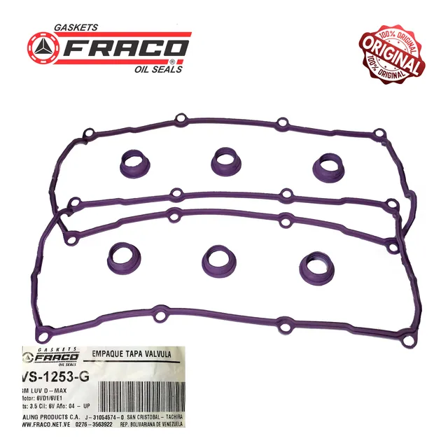 Empacadura De Tapa Válvulas Luv D-max 3.5 Fraco Original