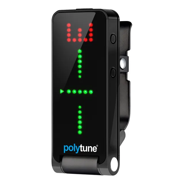 Afinador Digital Tc Electronic Polytune Clip Negro