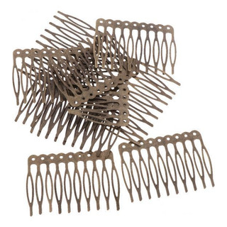 5 Pinzas Para El Pelo De La Boda Diy 5.6cm Bronce 5 Pinzas Para El Pelo De La Boda Diy 5.6cm Bronce