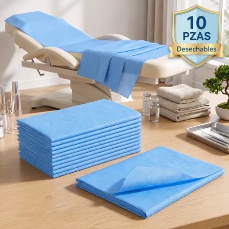Sábana Desechable Ajustable Spa Tatuajes 10pz Linglight