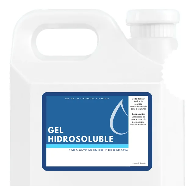 Gel Conductor Hidrosoluble Ecografía Ultrasonido Aparatologí