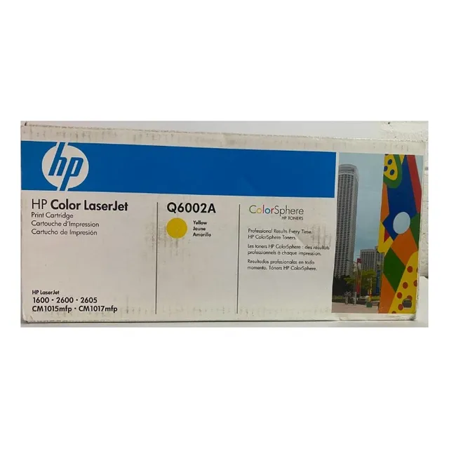 Toner Original Hp Laserjet Q6002a Amarillo