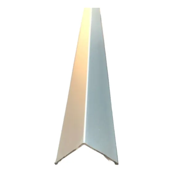 Angulo Tapacanto De Aluminio Cromo Mate 30x30mm 2.5mts