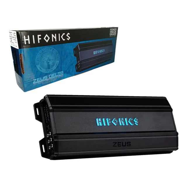 Amplificador Hifonics Zd-1750.5d Zeus Delta 5 Ch 1750w Max Color Negro