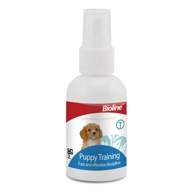 Bioline Puppy Training 50 Ml Educador En Spray Para Perros