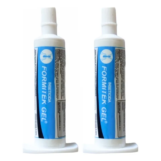 Kit Com 2 Formitek Mata Elimina Formiga Caseiras Gel 10g