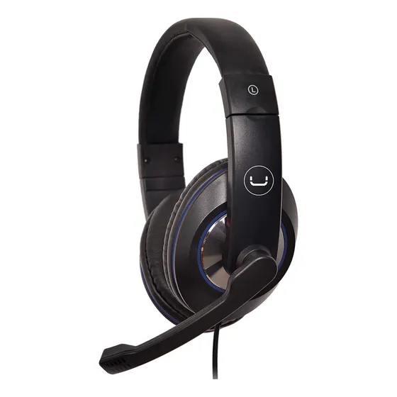 Audifono Microfono  Unno Tekno Hs7212bl