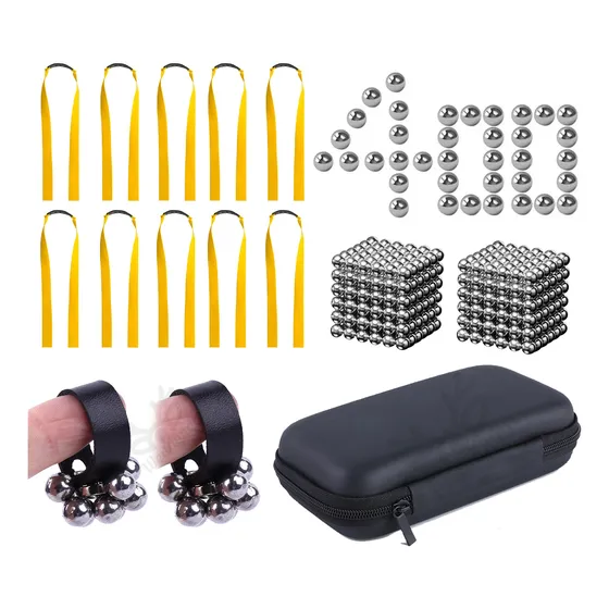 Kit Resortera Tirachina Liga Slingshot Pesca Caza Accesorios