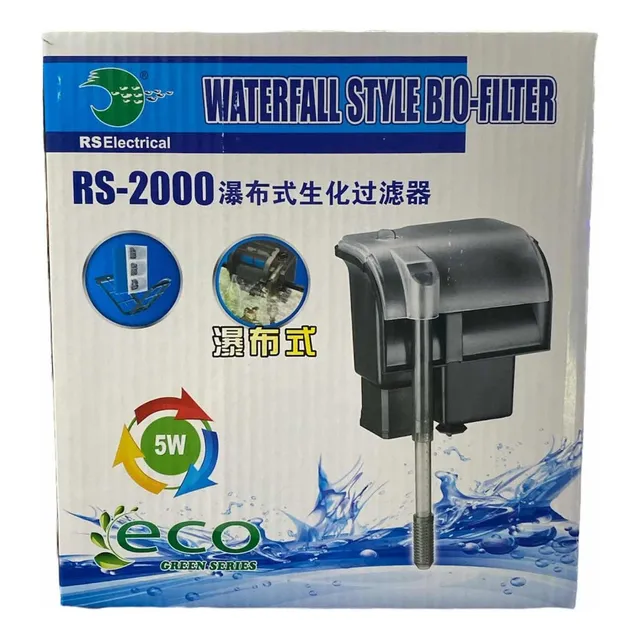 Filtro Cascada Mochila Externo Rs2000 800l/h Envios!