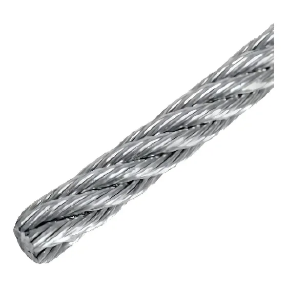 Cable De Acero 7x7 Galvanizado 130505 6.35 Mm X 75m Aksi