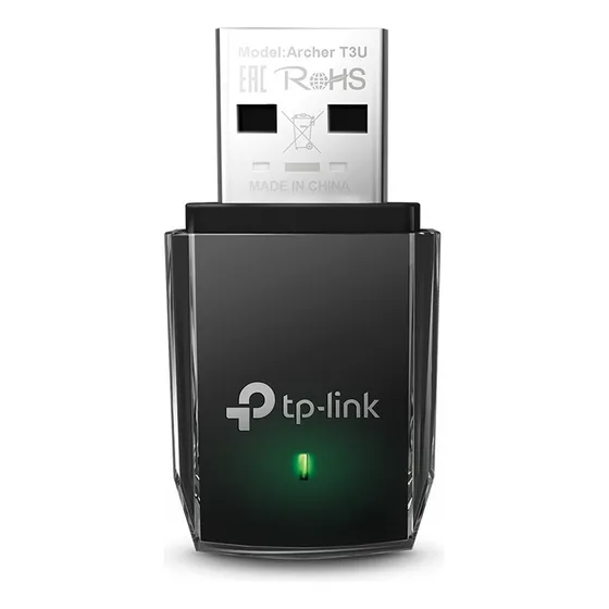Adaptador Usb Antena Wifi Tp-link Pc T3u  Ac1300