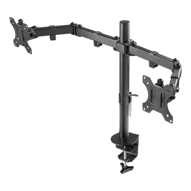 Soporte Ovaltech Escritorio Doble Articulado Monitor 13 A 32