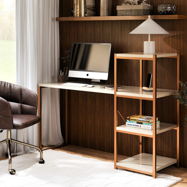 Mesa Escrivaninha Home Office Estilo Industrial C Prateleira Mesa Escrivaninha Home Office Estilo Industrial C Prateleira