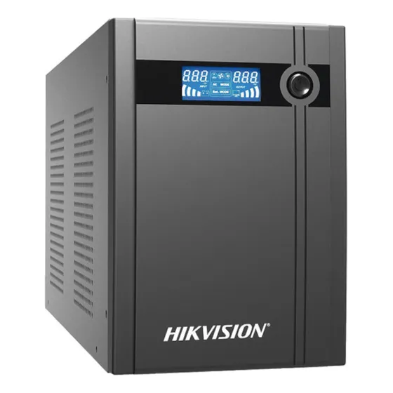Ups Hikvision 3000va 1800w Lcd Display 6 Tomas Ds-ups3000-x