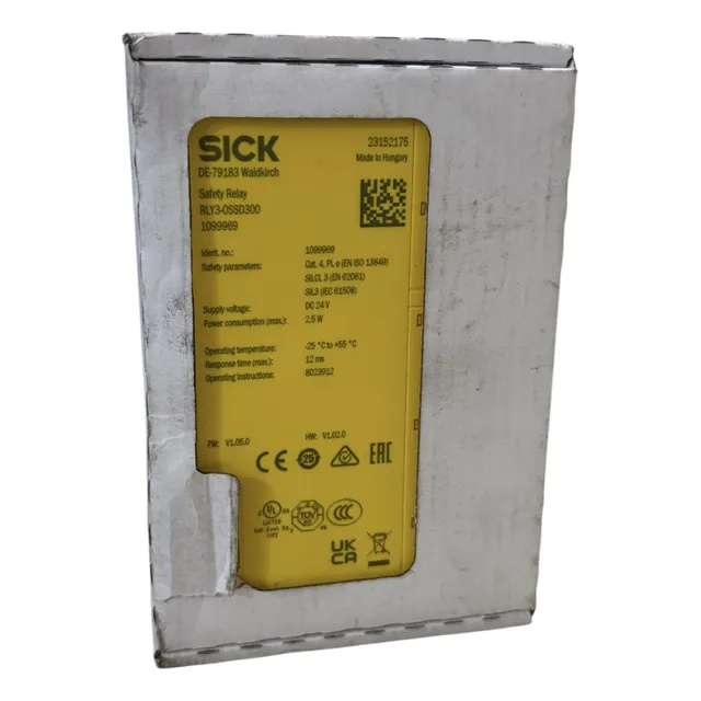 Relevador De Seguridad Sick Rly3-ossd300