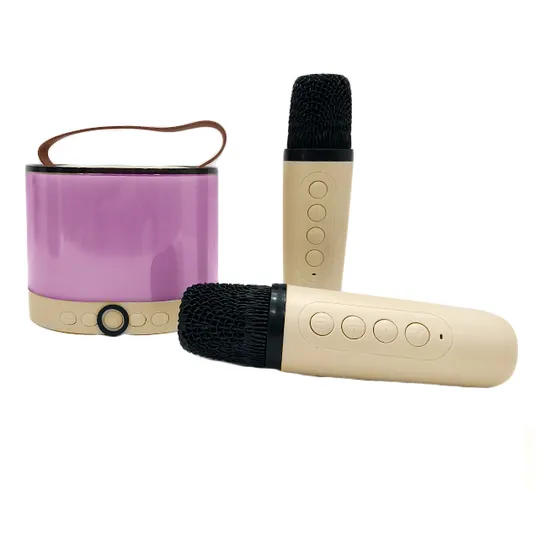 Corneta Portátil Karaoke Con Micrófono Bluetooth Inalámbrica