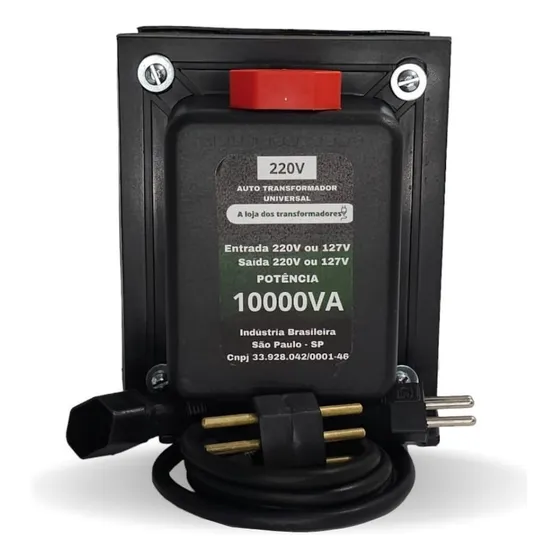 Transformador São Francisco 10000va 110/220v 20a