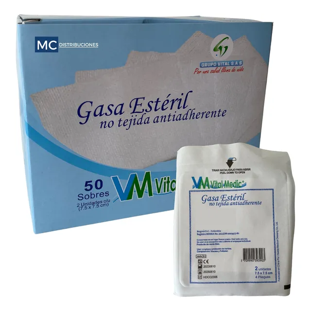 Gasa Esteril X50 Sobres