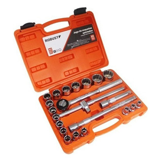 Jogo De Soquetes Catraca 1/2 22pcs 8 A 32mm Gedore D26-22am Cor Laranja Jogo De Soquetes Catraca 1/2 22pcs 8 A 32mm Gedore D26-22am Cor Laranja
