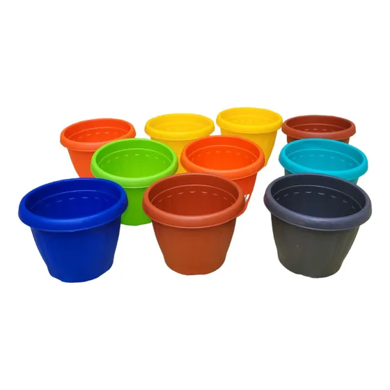 5 Maceteros Pequeños Colores
