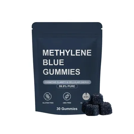Gomitas De Azul De Metileno 30u | Suplemento Para Energía Y Claridad Cognitiva