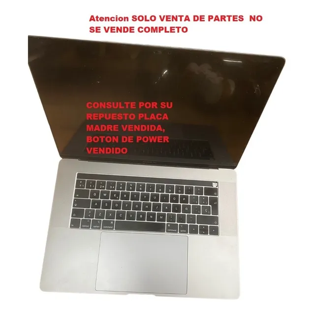 Macbook Pro 15 2018 A1990 Emc 3215 En Desarme Venta X Partes