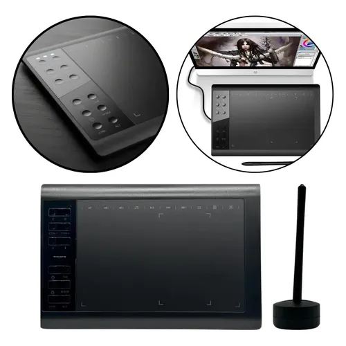 Mesa digitalizadora Wacom Cintiq Pro 13 DTH-1320 preta | MercadoLivre