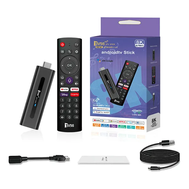 Media Streaming Voz 4k De Alta Definición Bluetooth 5g Wifi
