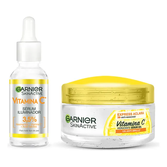 Kit Rutina Garnier: Vitamina C Básicos