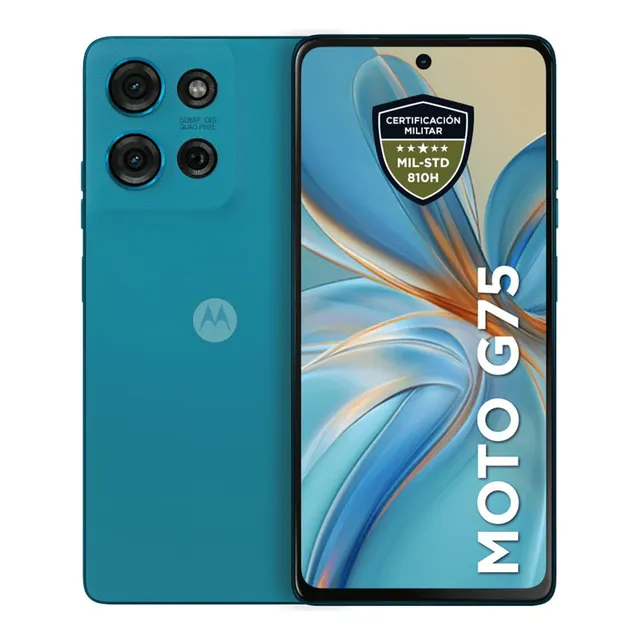Motorola Moto G75 256gb 8gb Azul Certificación Militar