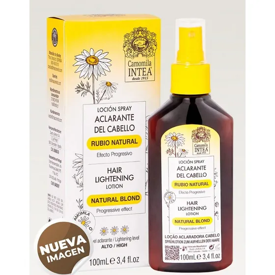 Camomila Intea, Loción Natural Aclarante Cabello Manzanilla