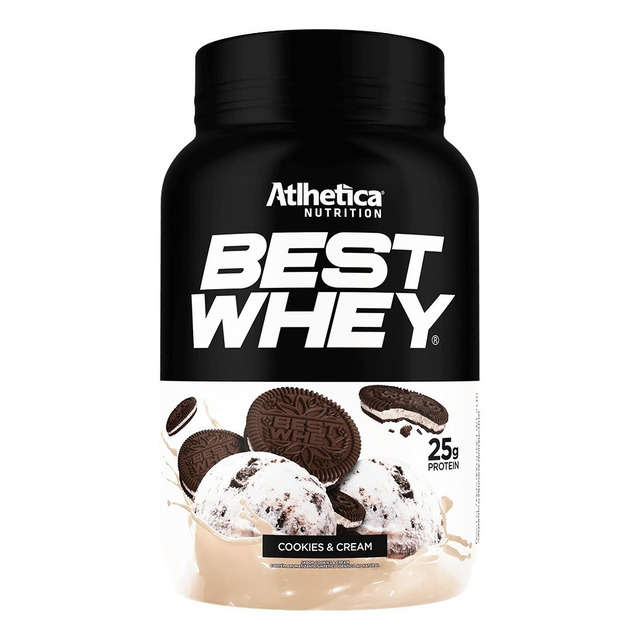 Best Whey Protein Athletica Nutrition 900g Cookies & Cream Best Whey Protein Athletica Nutrition 900g Cookies & Cream