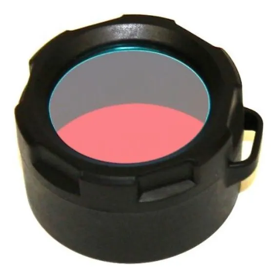 Powertac Linterna Roja Filtro Para Guerrero Hero