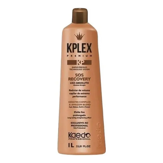 Kplex Premium Sos Recovery 1l Progressiva Sem Formol Kaedo 
