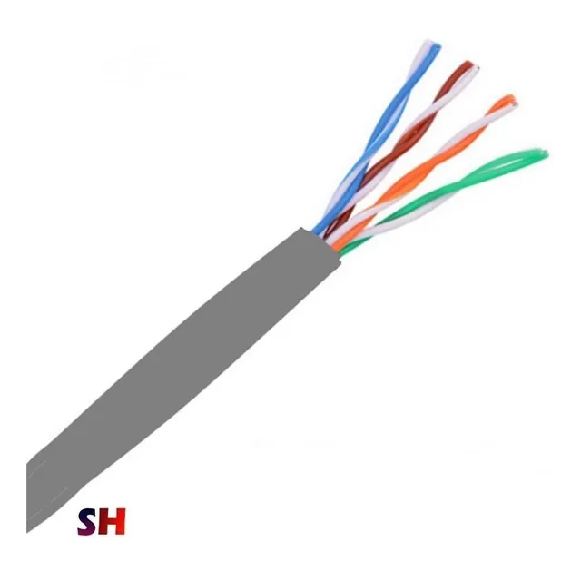 Saxxon Outp5ecca100g Cable Utp 100mts Cat5e Cca Color Gris