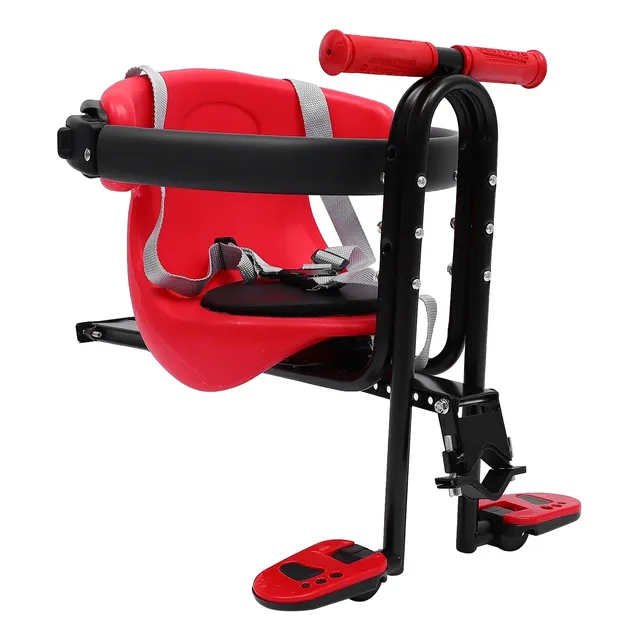 Silla De Bicicleta  Para Niños Posapies Y Sujeción Lateral