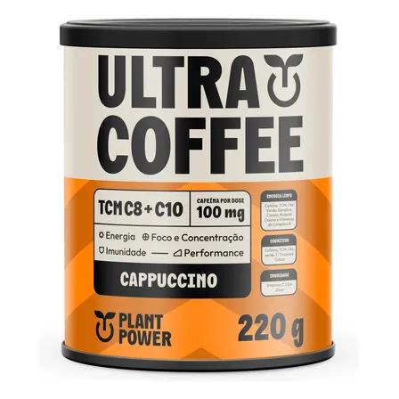 Ultracoffee Cappuccino 220g - Plant Power