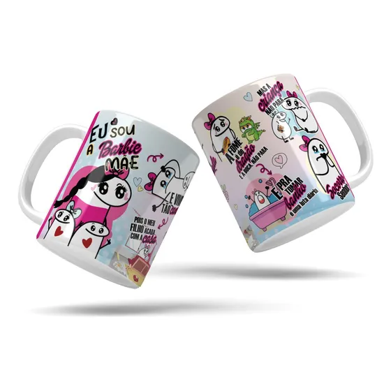 Caneca Eu Sou A Mãe E Vivo Tão Cansada Socorro Senhor R187