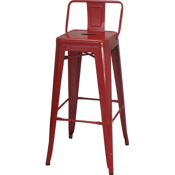 Silla De Barra Metalica Tolix Multifuncional 64cm De Alto